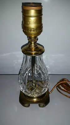 Waterford Crystal Lismore Small Lamp~Signed~Ireland • $119