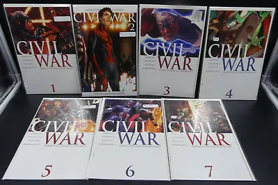 Marvel Civil War Issues 1-7 • $15.19