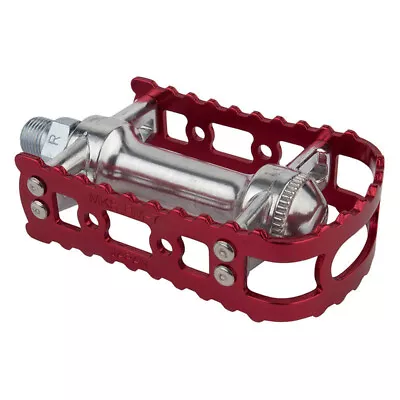 MKS Reissued BM-7 BMX Bicycle Pedals  - 9/16  - RED • $56.99