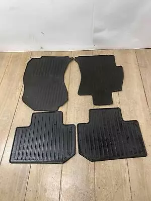 All Weather Floor Rubber Mats Set Of 4 J501SSG200 Fits 14 - 18 SUBARU FORESTER • $51.33