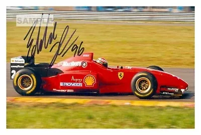 F1 Racing - EDDIE IRVINE Autograph 5x7 Poster Wall Art Print 03 • £2.99