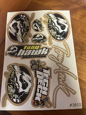 New 8 Tony Hawk Skatepark Tech Deck Stickers Decals #3810 • $14.99