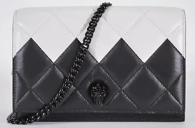 $818.24 • Buy New Alexander McQueen 613088 Colorblock Quilted Leather Mini Skull Crossbody Bag