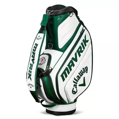 NEW! Callaway Golf MAVRIK Full Size Staff Tour Bag - Masters Edition - Green Wht • $999.99