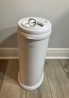 UBBI White Steel Odor Locking Diaper Pail. Excellent Condition. • $49.99