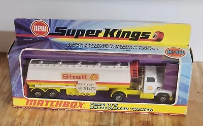 Matchbox Lesney K-16 SUPER KINGS  Ford  LTS SHELL Tanker / BOXED - BEAUTIFUL!! • $93