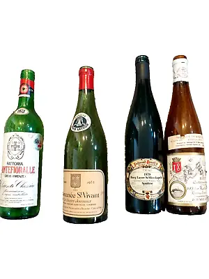 Vintage Rare Wine Bottles Clearance Sale • $18