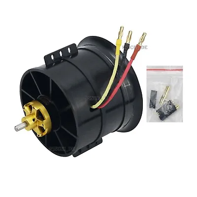 QF3748 1550KV/1450KV 90MM EDF Motor Ducted Fan Motor 12-Blade 6S For RC Drone • $95.12