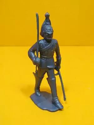 MARX 1960's Canadian Queen’s Life Guardsman Metallic Blue Cereal Premium Figure • $6.99