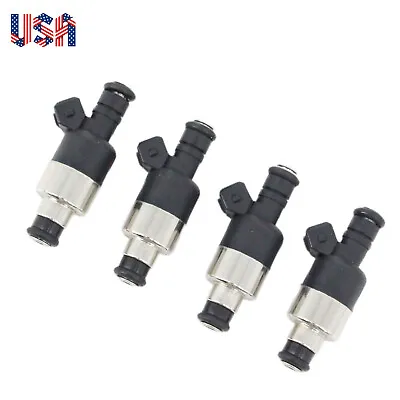 4 X Fuel Injector Fit For 1999-2002 Daewoo Lanos 1.5L 1.6L 2-Door 17103677 US • $38.19