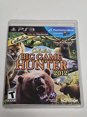 Cabela's Big Game Hunter 2012 (Sony PlayStation 3 2011) • $9.50