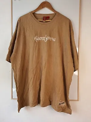 Vintage Guess Jeans USA Shirt Mens SIZE 3XL XXXL Beige Logo Y2K 90s Mexico • $32