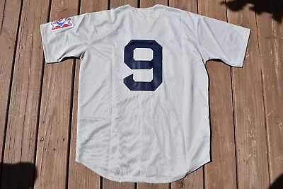 New! Ted Williams Boston Red Sox Gray Heavyweight Baseball Jersey Medium • $45