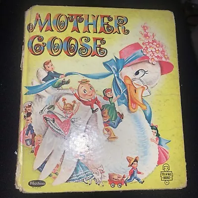 Vintage 1961 - Mother Goose Nursery Rhymes - Tell A Tales Book - #2511 • $3.20