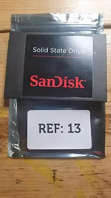 Sandisk 64GB 2.5   Solid State Drive 4  - SDSSDP-064G REF: 13 • £9