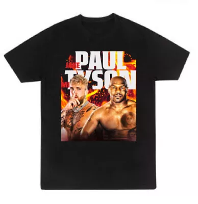 Jake Paul Vs Mike Tyson  T Shirt New 2024 Boxing Tee • $14.98