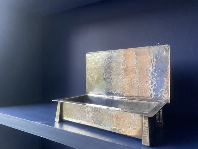 £110 • Buy Antique Arts And Crafts Liberty Style Hammered Metal Box