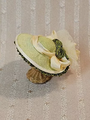 Vintage Nancy Manders Original Handmade Miniature Hat For Dollhouse • $49.99