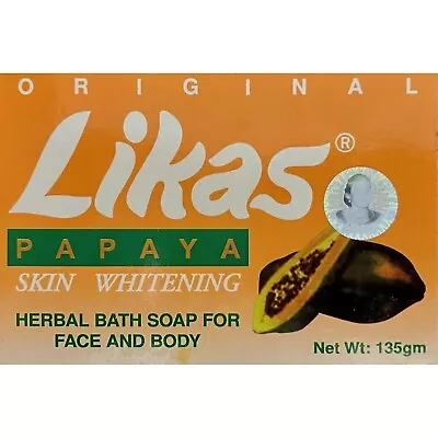 Likas Papaya Soap (original) 2 X 135g • £8.99