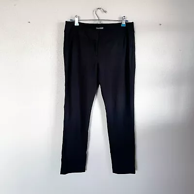 Vince Camuto Size 8 Black Straight Leg Dress Pants Women's • $12.99