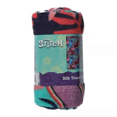 New Disney Stitch 40in X 50in Silk Touch Throw Blanket. 100% Polyester • $20