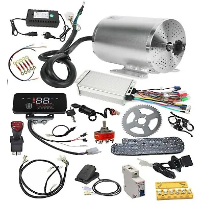 72V 3000W Brushless Electric Motor Controller Pedal Go Kart Drift Trike Golf • $367.99