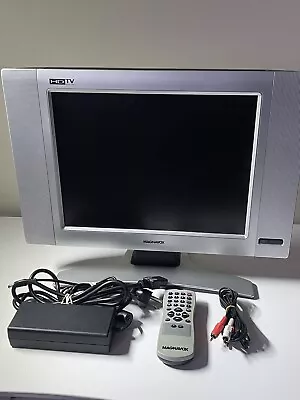 Magnavox 15  720p HDTV LCD TV 15MF605T/17 With Remote AC Adapter  Tested Working • $50