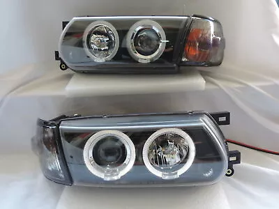 $275 • Buy New LED Projector Smoke Headlight + Corner Light For 91~ 94 NISSAN Sentra B13