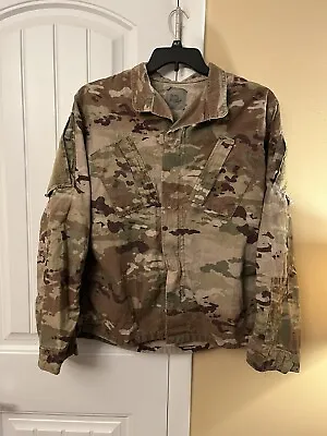 US Army Multicam OCP Fire Resistant Combat Camo Uniform Jacket Small Regular • $17.99