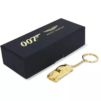 New~ 007 JAMES BOND Aston Martin DB5 Keychain Keyring Limited Edition Golden • $59