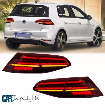 LED Tail Lights For 2015-17 Volkswagen VW Golf 7 MK7 GTI Sequential Turn Signal • $249