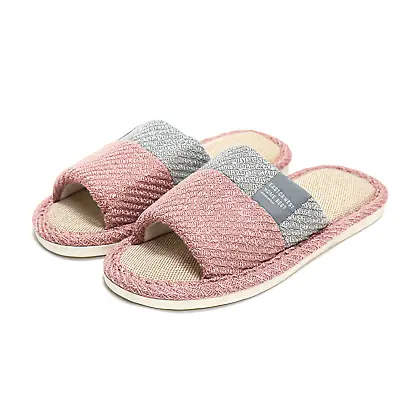 Mens Women Slippers Memory Foam House Shoes Lining Slip On Indoor Outdoor • $8.59