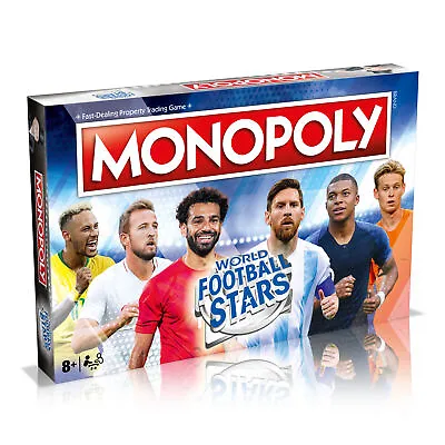 Monopoly | World Football Stars Edition | Fun Sports Theme Classic Board Game • £34.95