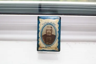 Victorian Celluloid Customised J W Waller Match Box Holder Victorian Man & Woman • £15