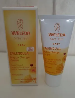 Weleda Baby Calendula Nappy Change Cream 30ml New & Boxed  • £8.99