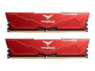Team T-Force Vulcan 32GB (2 X 16GB) PC Memory RAM DDR5 5200 (PC5 41600) Intel... • $94.99