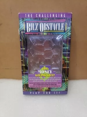 VINTAGE BILZ OBSTACLE CASH MONEY MAZE GAME T.E. Brangs USA A585-24 • $12.75