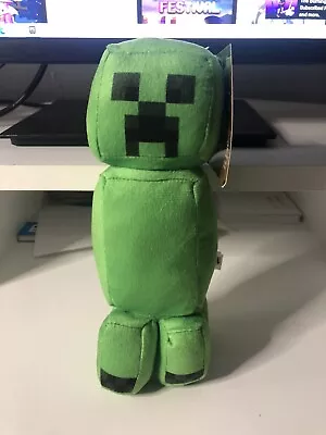 New 8”-9” Minecraft Green Creeper Soft Plush Collectible Toy • $10.75