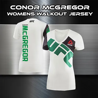 Conor McGregor UFC Reebok Women's Jersey Notorious  Champion Ireland  • $22.99