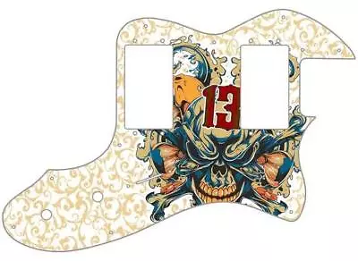 Telecaster Thinline '72 RI Pickguard Fender Guitar Graphic Mean Streak 2 Beige • $39.94