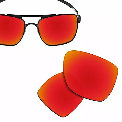 Polarized Replacement Lenses For-OAKLEY Deviation Sunglasses Orange Red UVA&UVB • $12.69