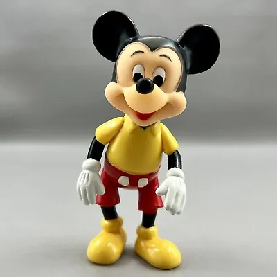 Vintage Walt Disney Productions Mickey Mouse Articulated Figure 5.5  Hong Kong • $14.99