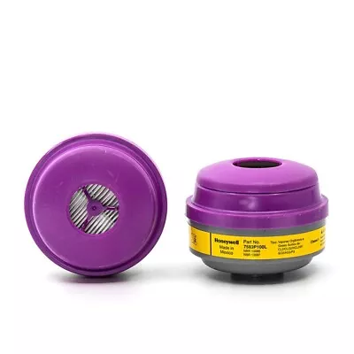 2 PK.Honeywell Organic Vapor And Acid Gas Cartridge - Magenta/Yellow (7583P100L) • $23.49