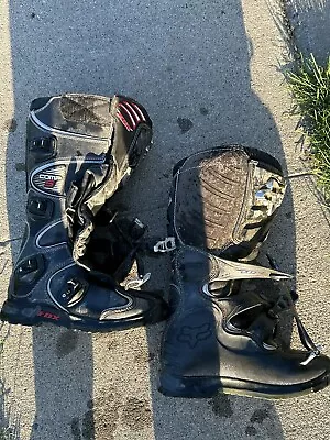 Fox Racing Comp 5 MX ATV Motocross Motorcycle Boots Mens Size 9 • $75.99