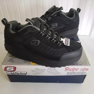 Vintage Sketchers Shape Ups Sneakers Shoes Mens Size 11 90s New 50875 Black • $163.99