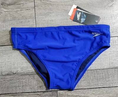 Speedo Men's Swimsuit Brief Endurance+ The One Sz 34 Blue • $23.99