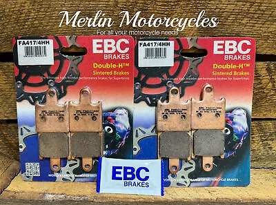 Kawasaki Zzr1400 2006 - 2020 Ebc Sintered Front Brake Pad Set - Next Day • £93.95