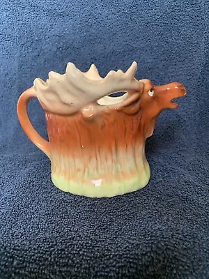 Vintage Pottery Moose Elk Creamer Made In Austria • $20