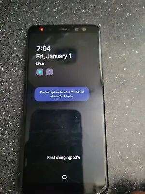 Samsung Galaxy A8 (2018) SM-A530W - 32 GB Unlocked Android Smartphone Black • $120
