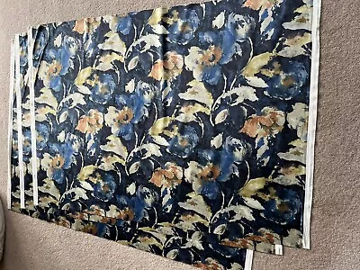 Jane Churchill “Beatrice” Fabric. 3x Remnant 1m Long X 1.4m Wide (RRP £132 Mtr) • £30